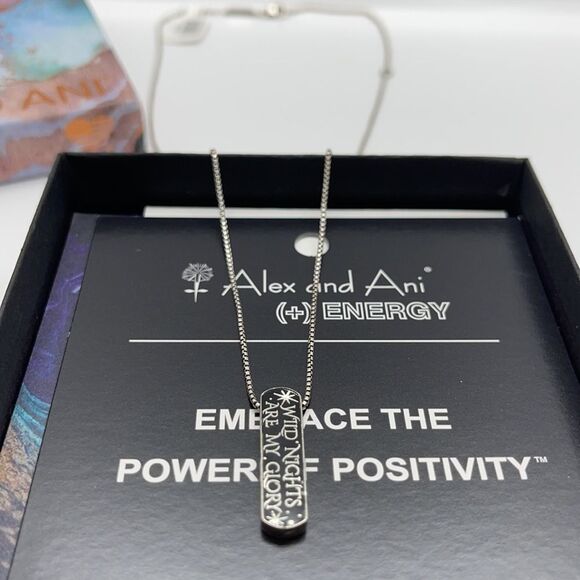 NWT Alex & Ani Wild Nights Are My Glory Necklace - Picture 3 of 4